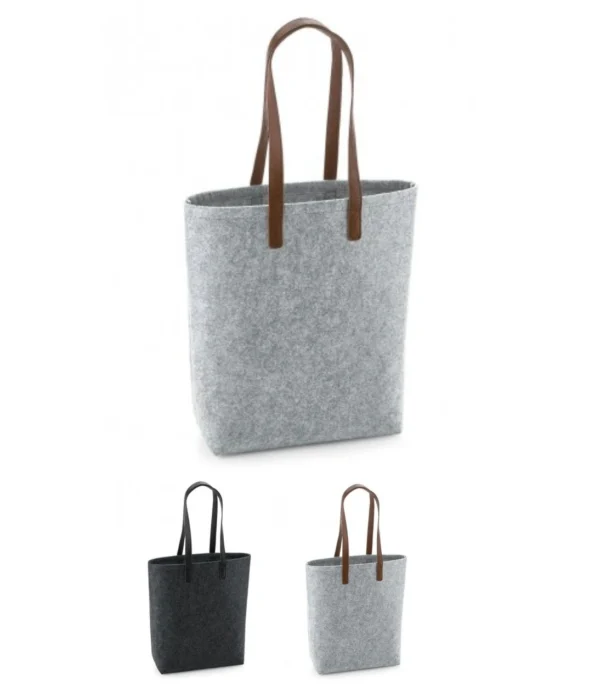 BG738 Bagbase Premium Felt Tote Bag
